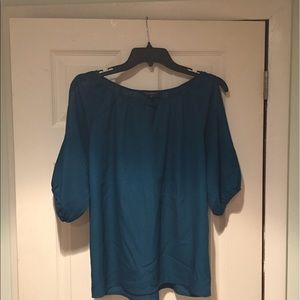 Teal shirt