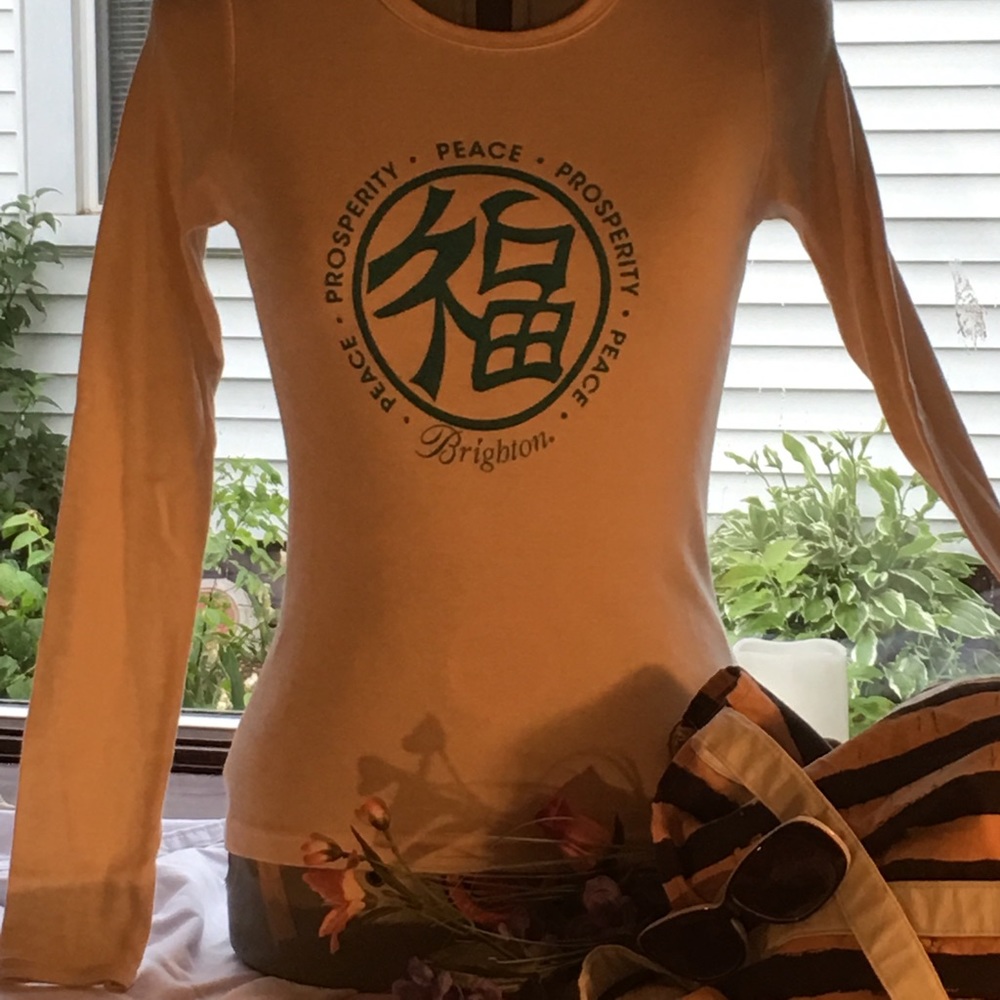 Brighton Long Sleeve T. Size Medium. NWOT