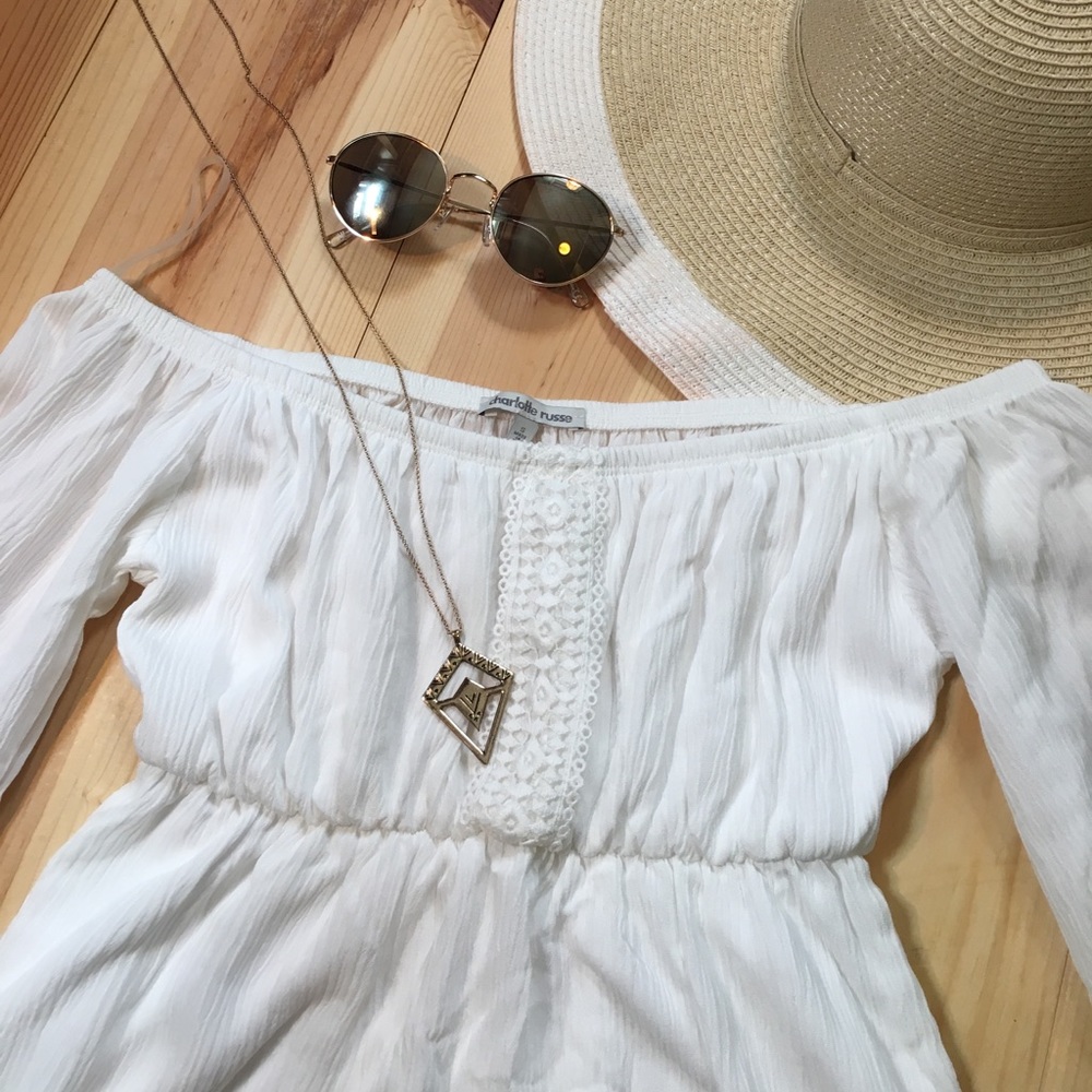 Off-the-shoulder Summer Dress