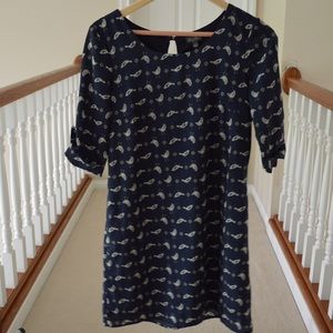 Navy Shift Dress