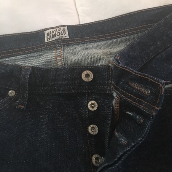 naked and famous stretch selvedge
