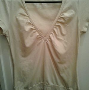 Tan short sleeve shirt
