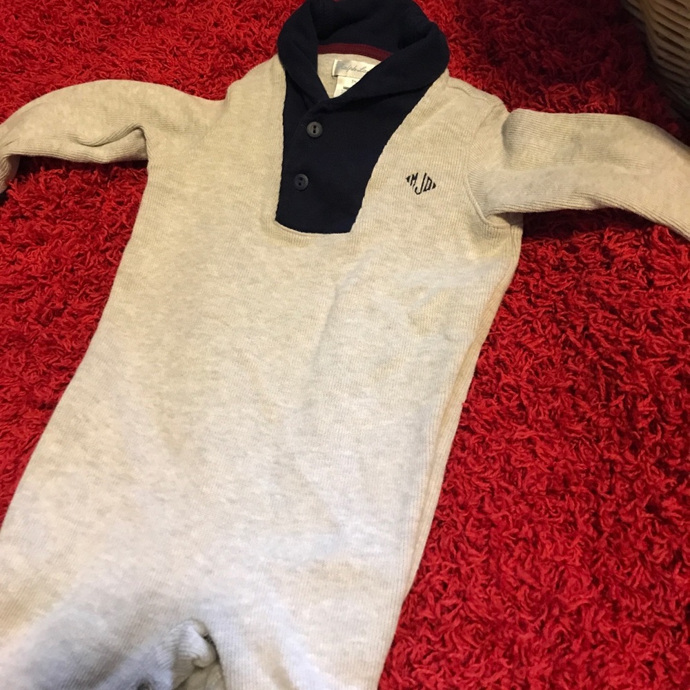 Boys one piece sweater jumper