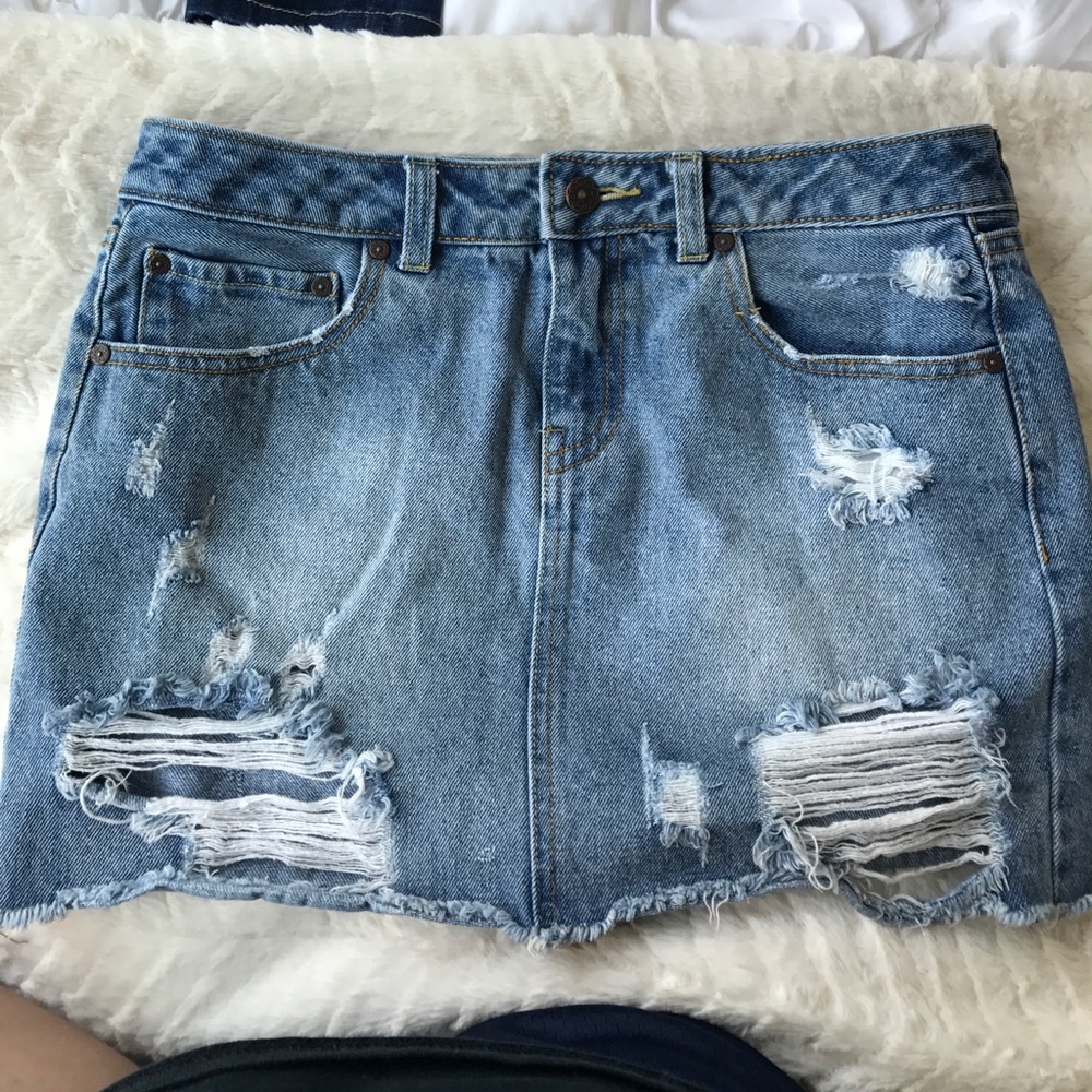 Denim skirt