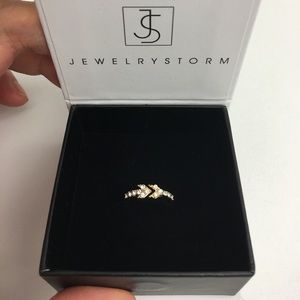 Jewelry Storm Endless Arrow Ring in Gold