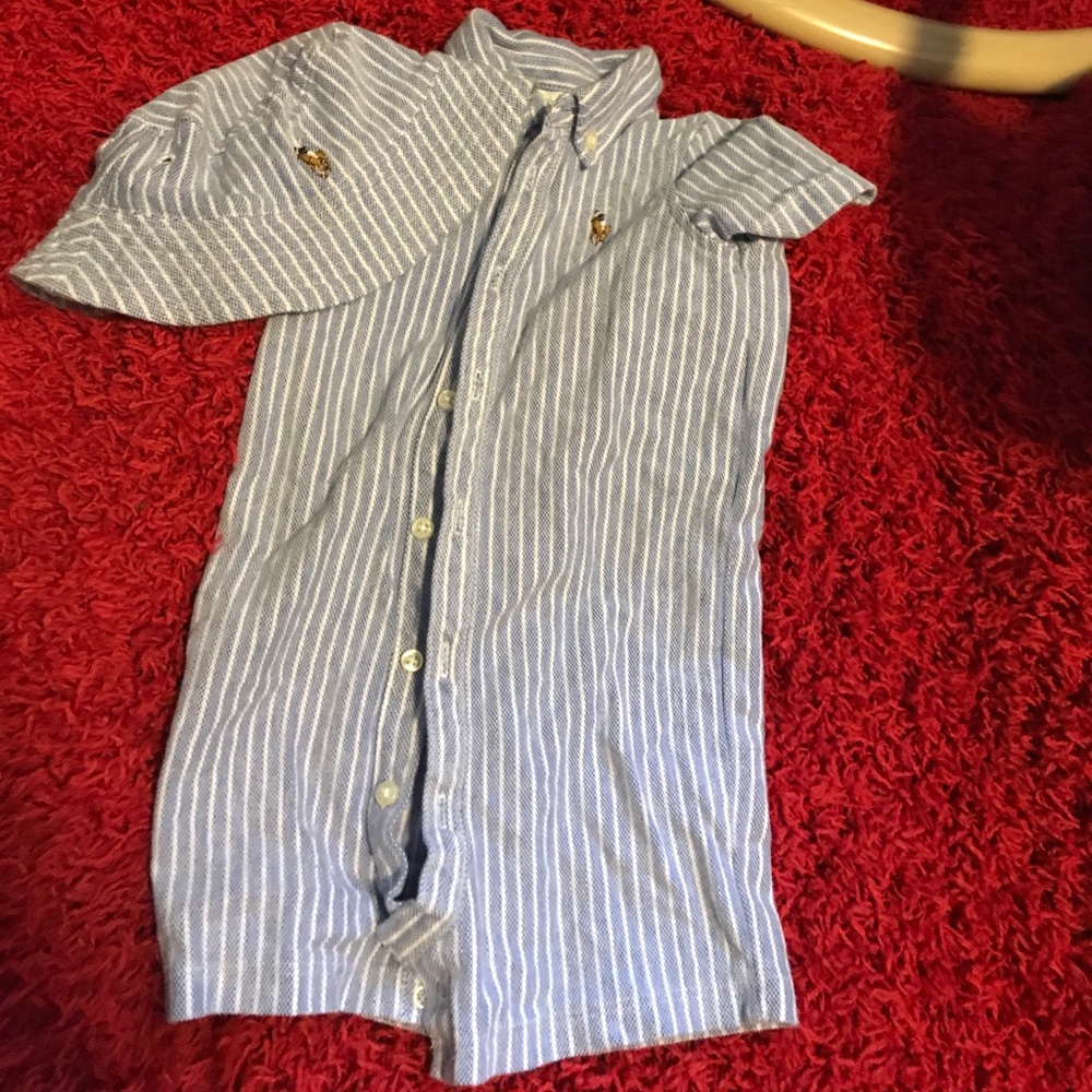 Adorable Boys One Piece Suit. Great for the Summer