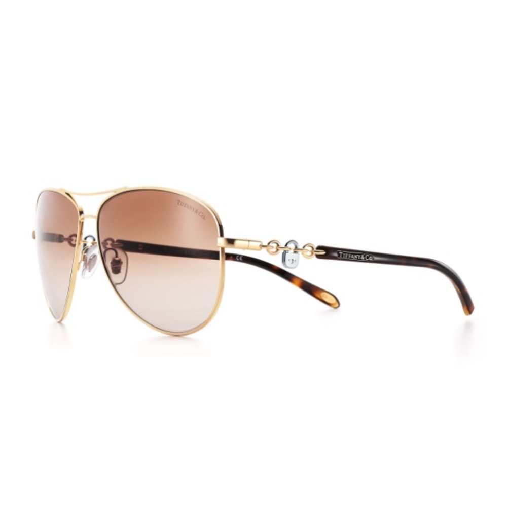 TIFFANY LOCKS AVIATOR SUNGLASSES