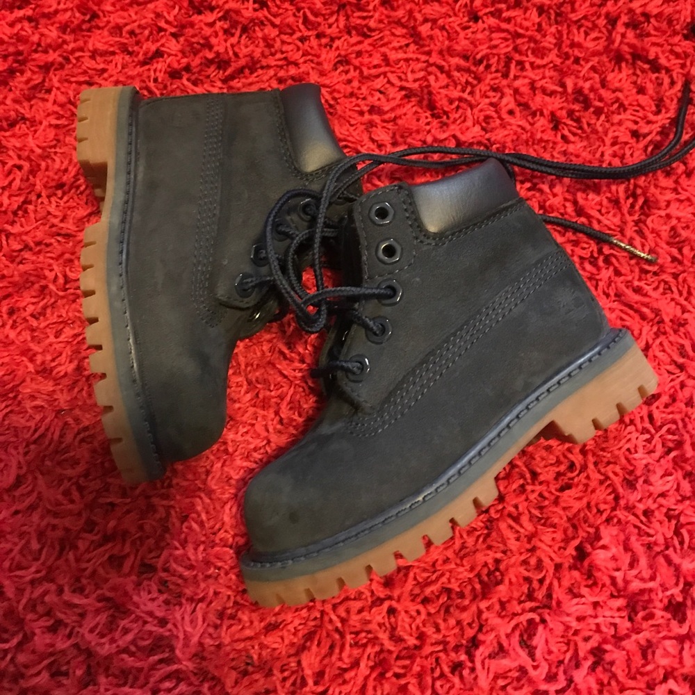 Navy Blue Timberlands