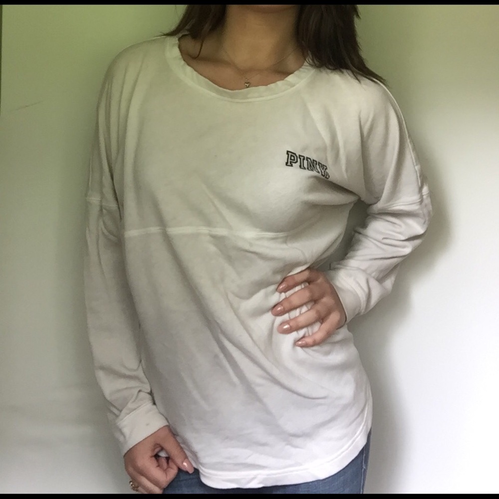 White VS Pink sweater!