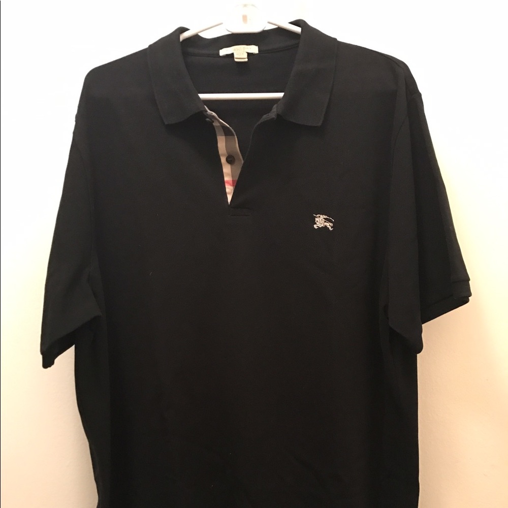 XL Men's Burberry Piqué Polo Shirt