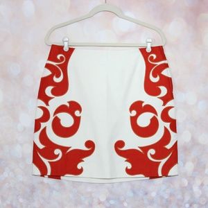 Vanessa Virginia Anthropologie Flame Kissed Skirt