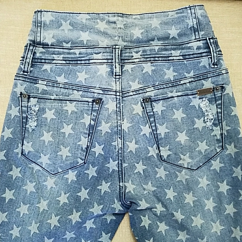 NWOT. Funky Soul - High waist, skinny Star jeans