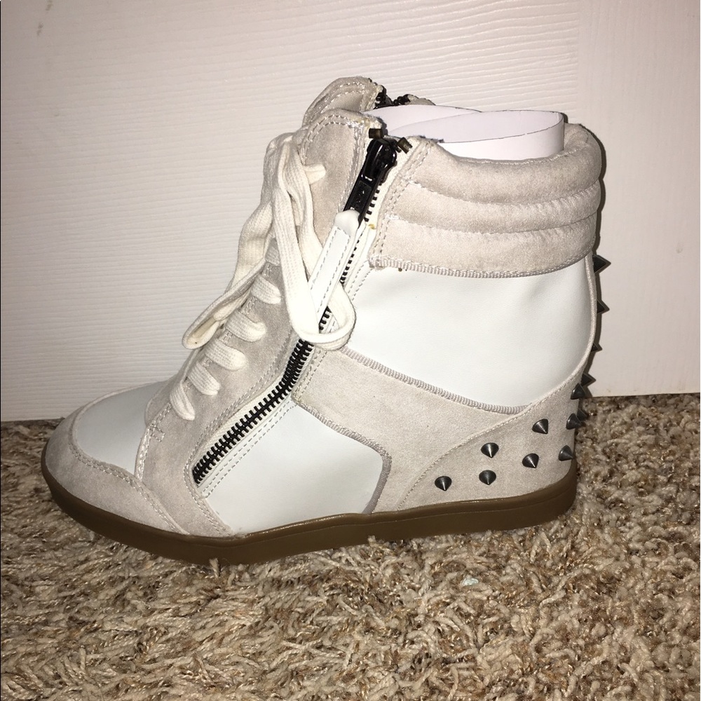 Brand new wedge sneakers!!