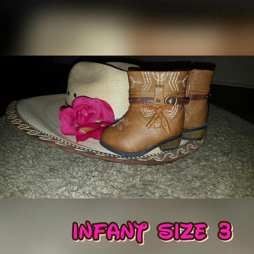 Little Cowgirl Boots w/ Zipper