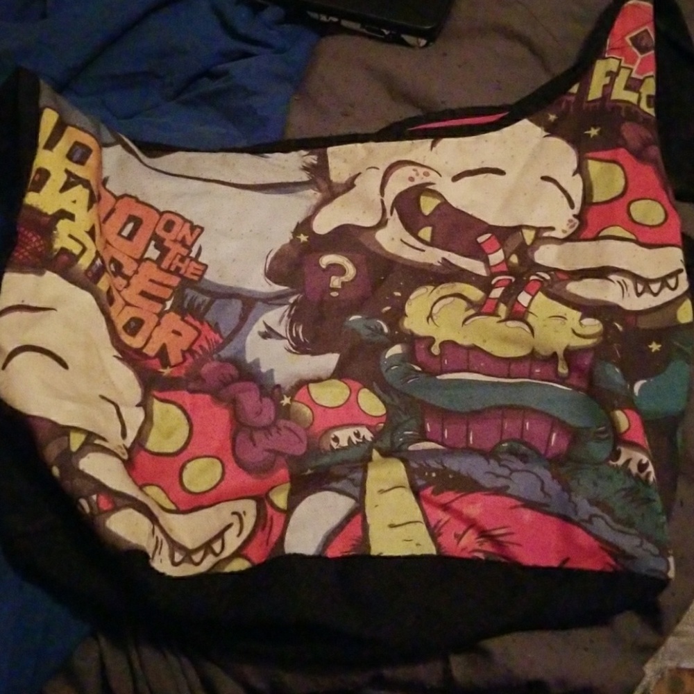 Blood on the dance floor messenger bag