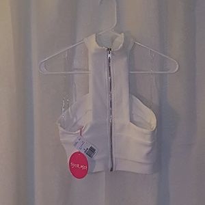 NWT- Tiger Mist crop top