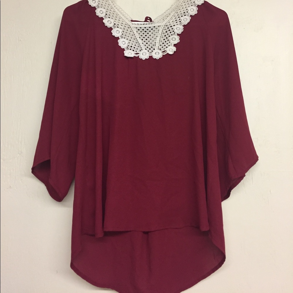 Woman's lace blouse