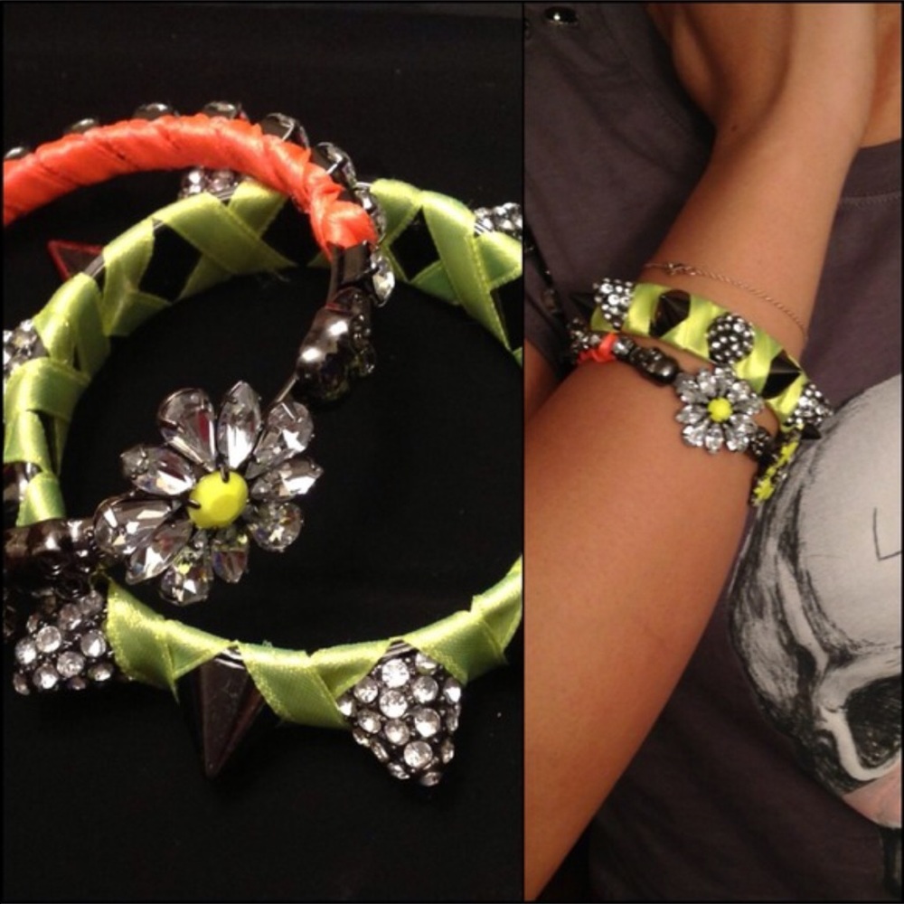 Set of bold statement Bangles