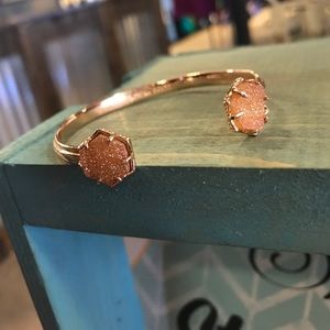 Kendra Scott Rose Gold Drusy Cuff