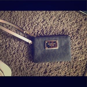 MK Brown Wristlet