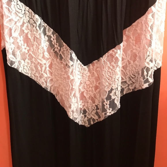 Lace Knit Maxi Dress Size L - Picture 2 of 3