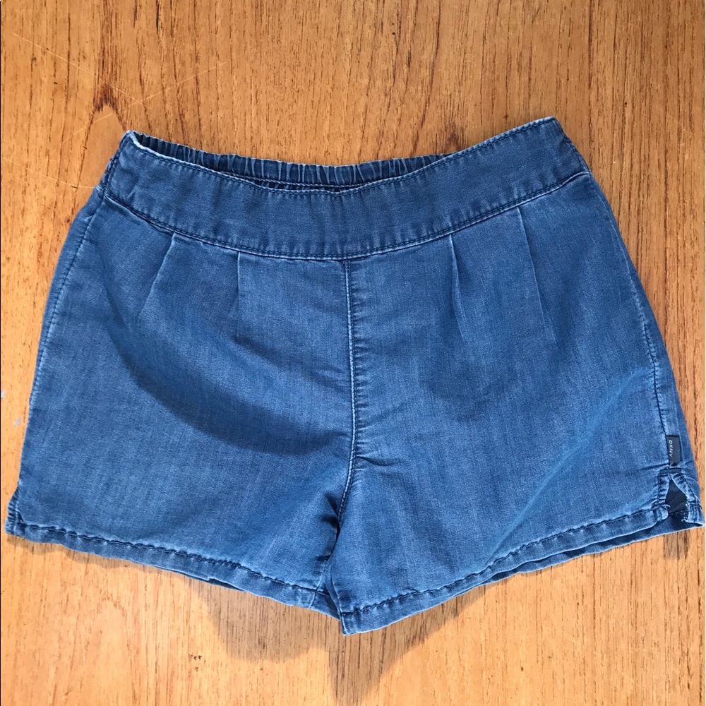 DKNY Girls Chambray Shorts Size M