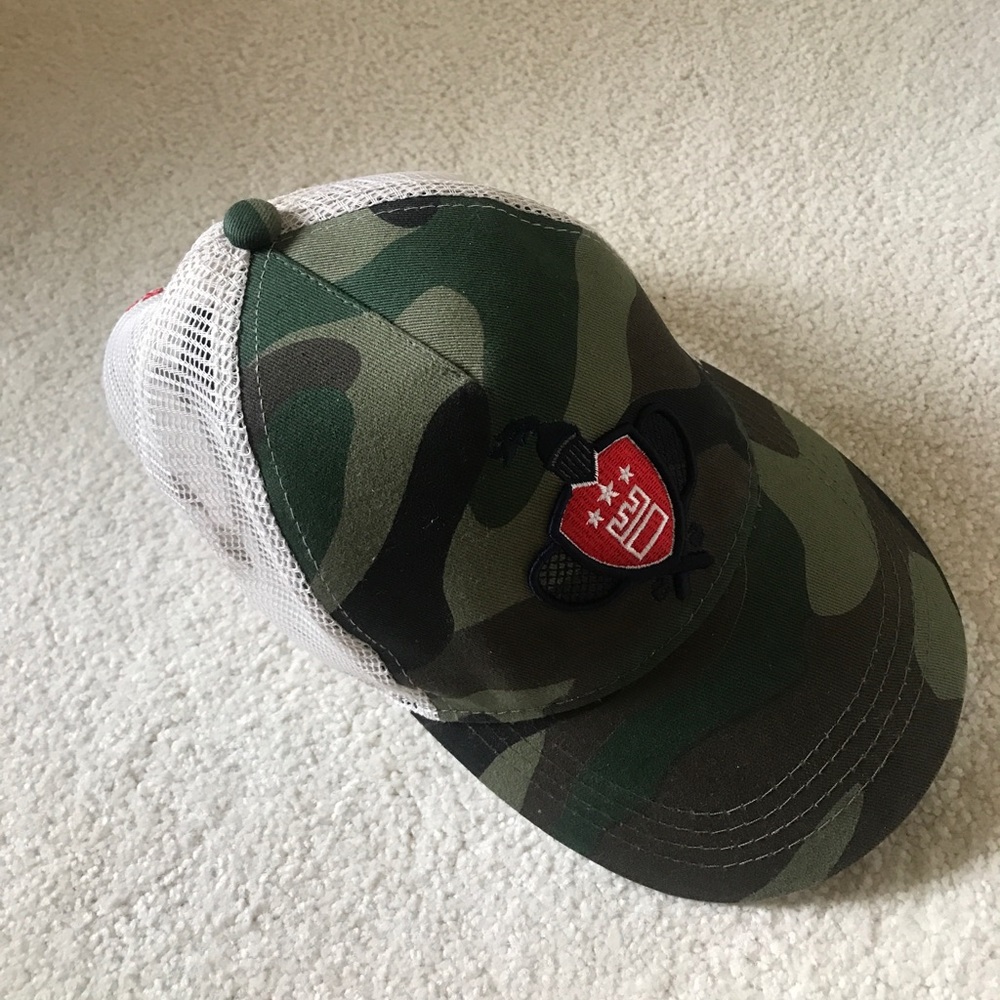 Camo baseball hat