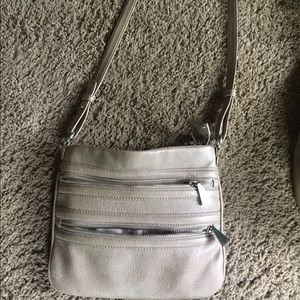 Tan Faux Leather Crossbody