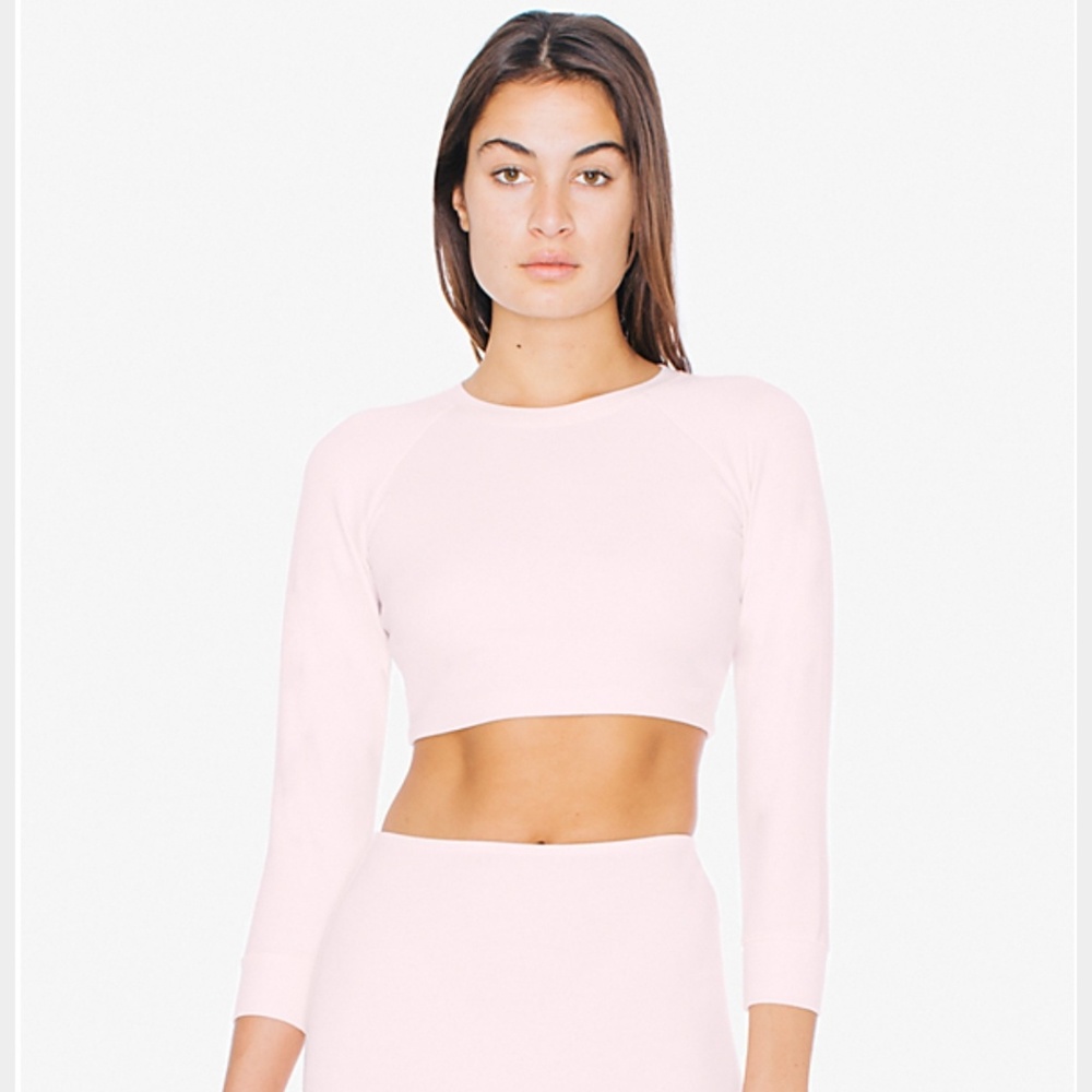 American apparel crop sweater