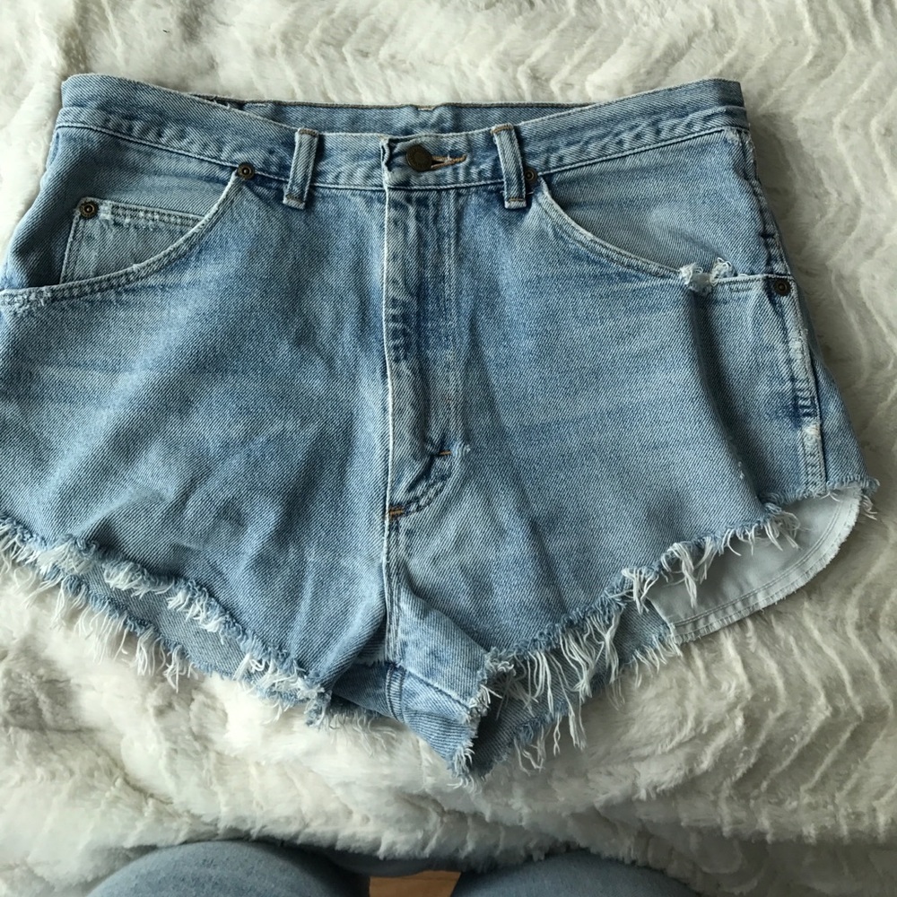 Vintage Levi wrangler shorts