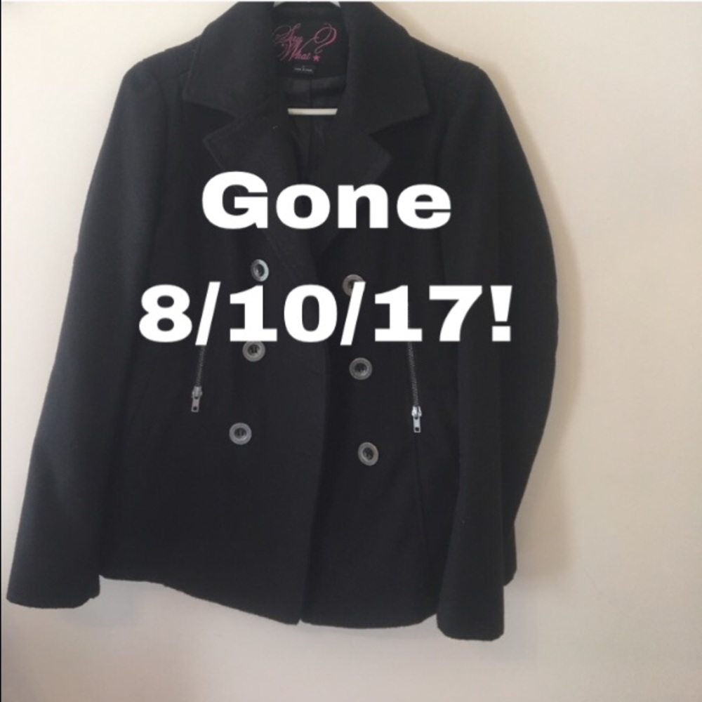Peacoat jacket *5 days left