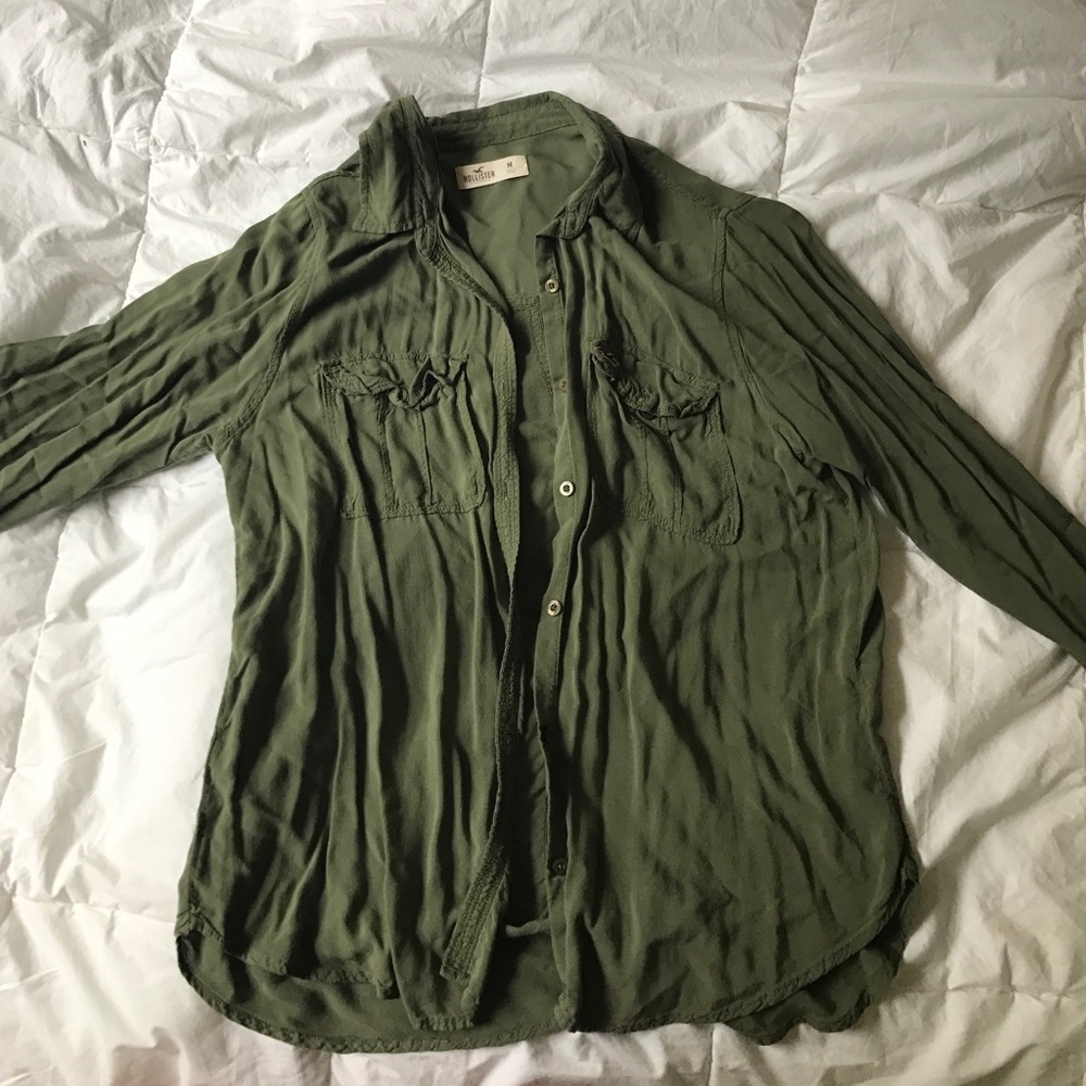 Green shirt