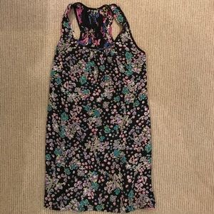 Reversible floral dress