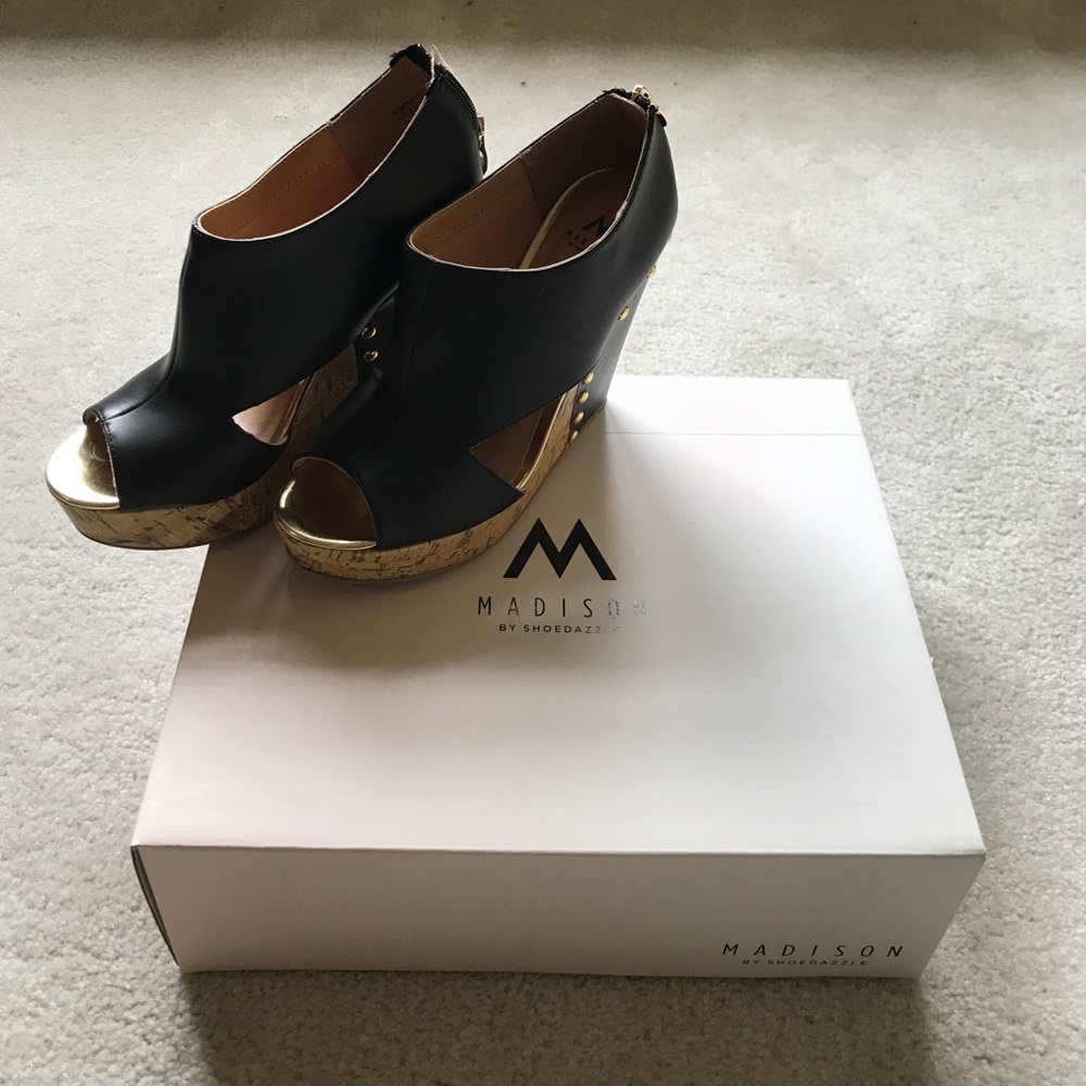 High platform Madison shoes by shoedazzle
