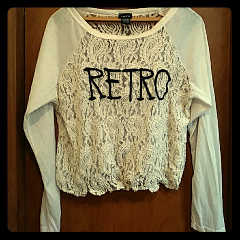 Womens cropped shirt