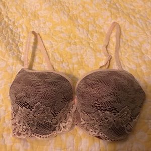 GORG lace bra with maroon background!!!