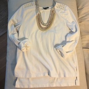 Womens Banana Republic statement sweatshirt