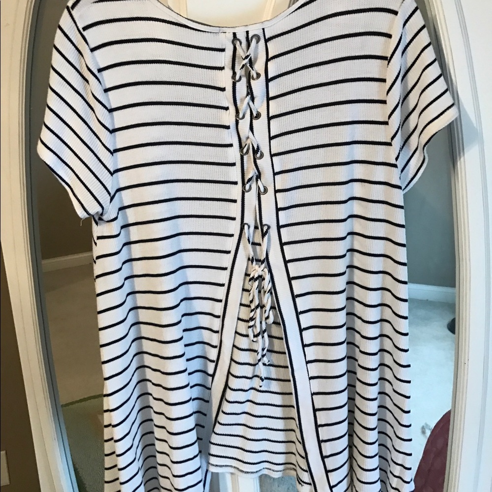 Tie down open back top