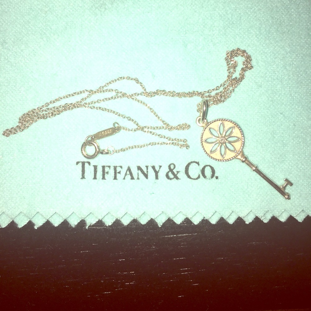 Tiffany and Co. Daisy Key necklace