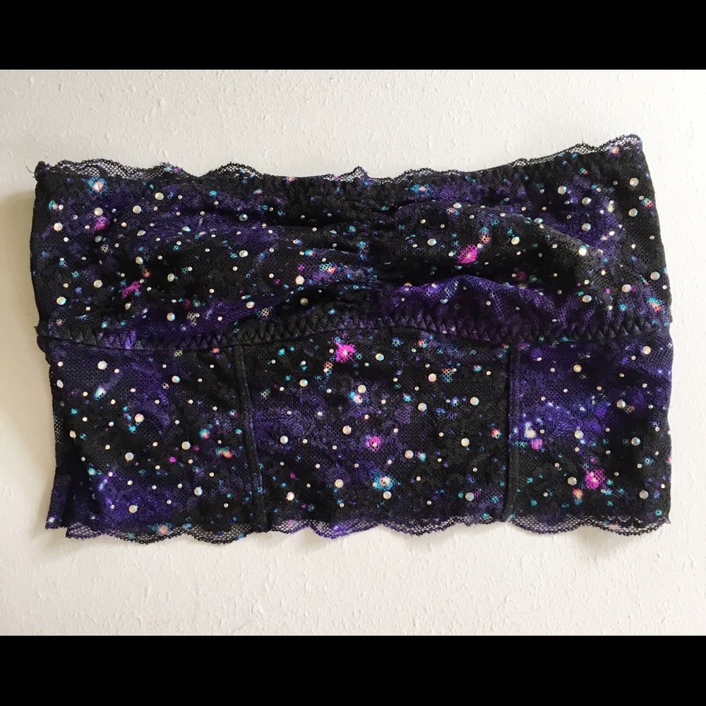 Victoria Secret PINK Lace & Crystal Bandeau