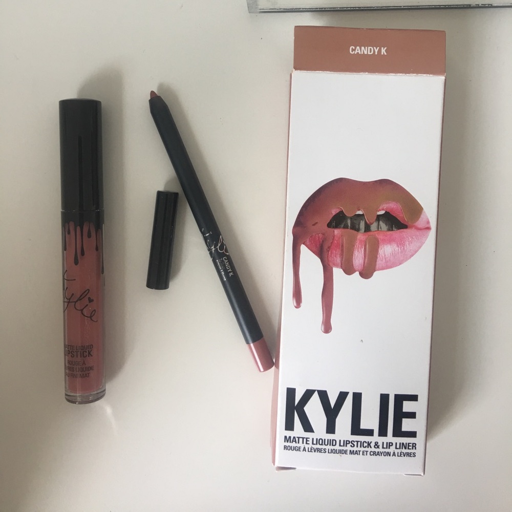 Kylie Cosmetics Candy K Lipstick and Lip Liner