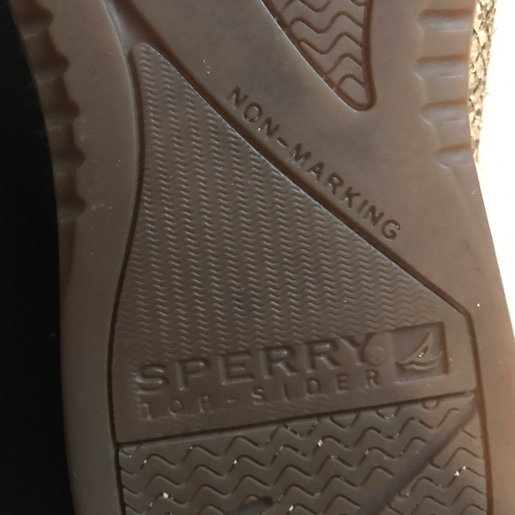 Gold Sperrys - Picture 3 of 5