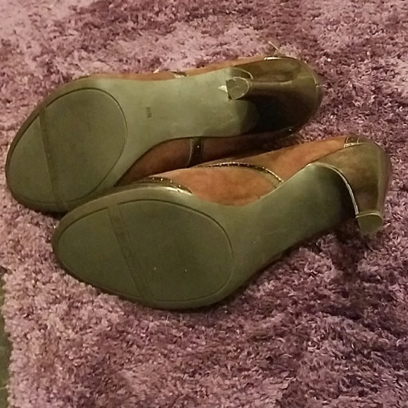 Faux Leather Heels - Picture 3 of 3