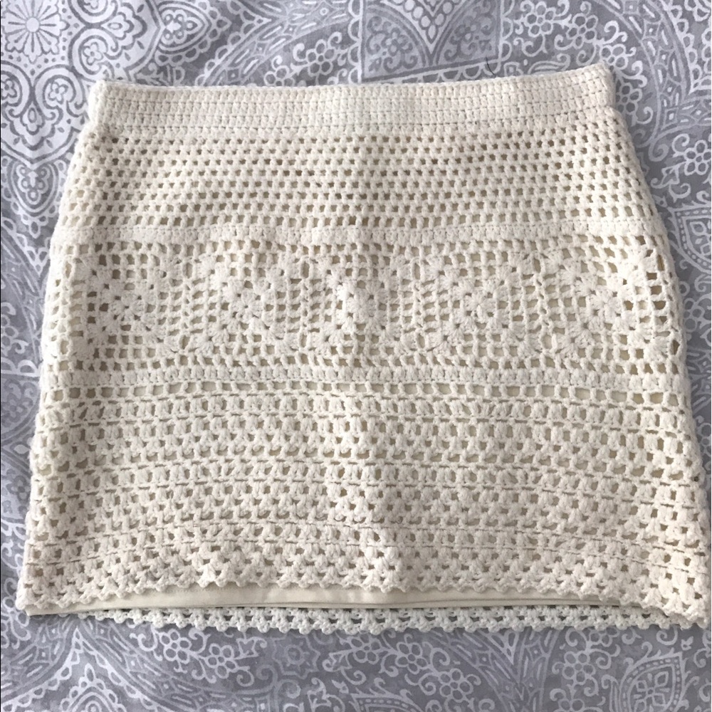 UO Pins and Needles Knit Mini Skirt