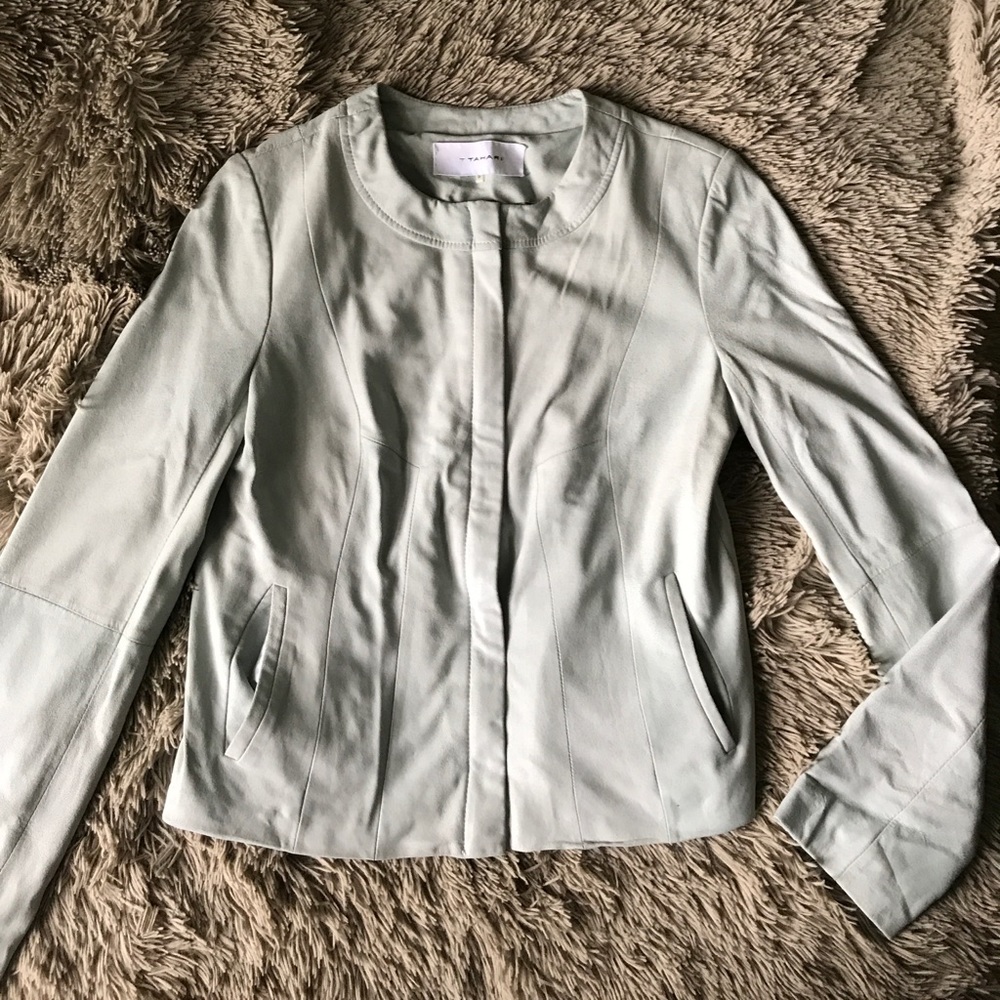 T Tahari moto jacket
