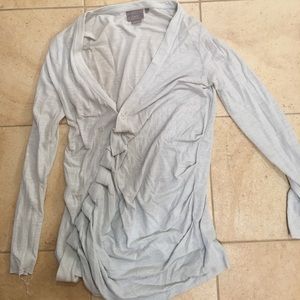 Anthro top with button details
