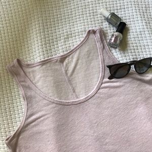 Old Navy lilac linen tank