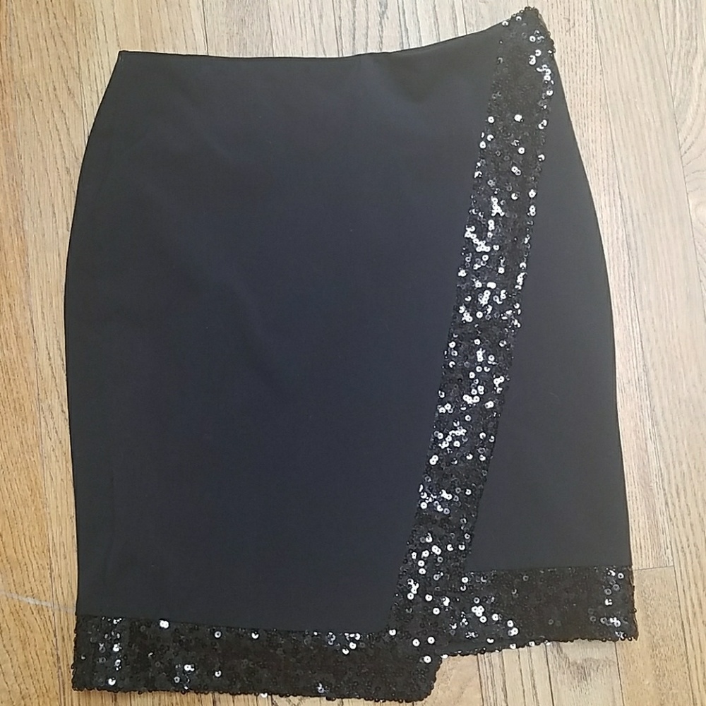Black dress skirt