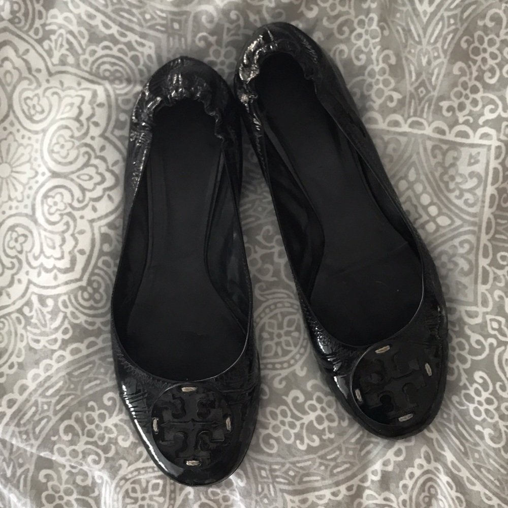 Tory Burch Patent Leather Flats