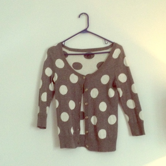 American Eagle Polka-Dot Cardigan - Picture 1 of 1